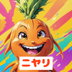 人参星人の日常スタンプ