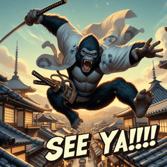 【侍アニマル】侍コング