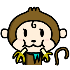 コザルのスタンプ(r1)