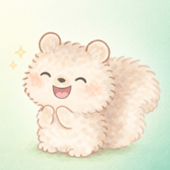 ふわふわリスの気持ち