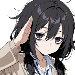 働きすぎて寝不足なツインテール女子第2弾