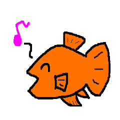 可愛いおさかな バルーンモーリーちゃん