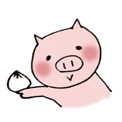 子ぶたのぶうこ。