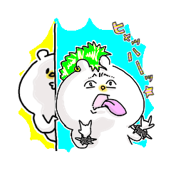 シロクマっぽい奴。