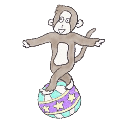 陽気なモンキー