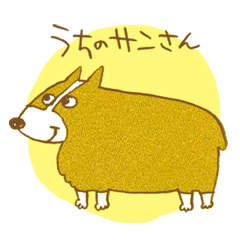 コーギーのサンさん