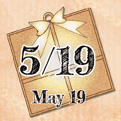 5月19日記念日BIGスタンプ