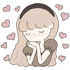 レトロな紅茶ちゃん２♡毎日♡デカ文字