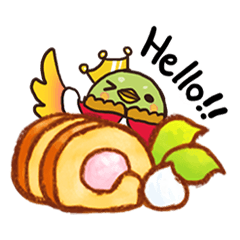 スイーツ王国の鳥さんたち