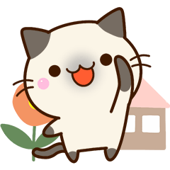 ちびシャム☆ほのぼの