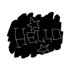 かわいいモノトーン