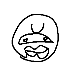 あっぷっぷ（変顔）