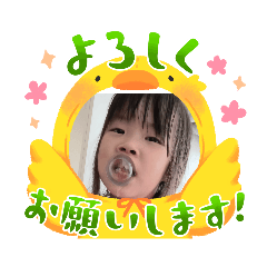 ママにそっくりな娘です。