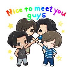 ニシコリ　LINEスタンプ　第1弾