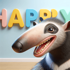 大アリクイの感情スタンプ