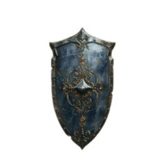 スタンプアレンジで遊ぼう(架空の盾)