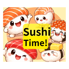 Sushi Buddies お寿司の仲間たち(English)