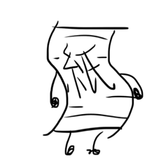 ぺいぱぁくんのスタンプぅぅぅああああ