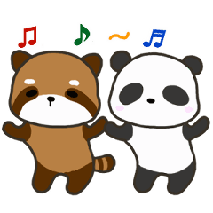 どっちもパンダ！!