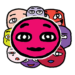 色々表情顔面フェイス