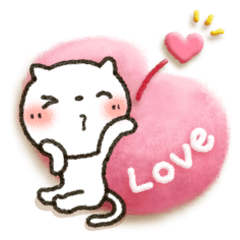 しろねこ ＆ むぎゅー！