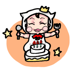 フードな赤ちゃん