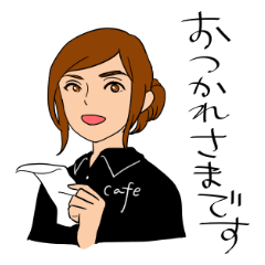 カフェ店員ミカ