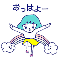 エブリデイ女子スタンプ