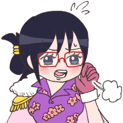 ONE PIECE たしぎちゃんスタンプ