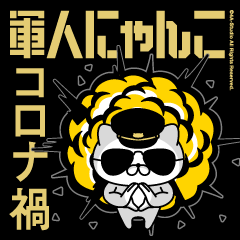 軍人にゃんこ16/コロナ禍/アメリカンポリス