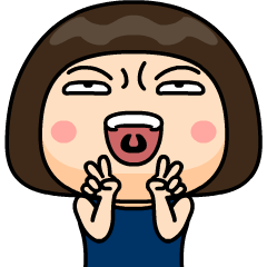 昭和のスク水女子♀Bigスタンプ