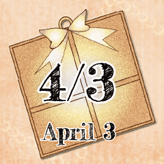 4月3日記念日BIGスタンプ
