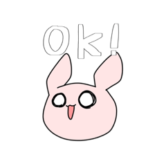 うさもちとよくのびるおもちさん