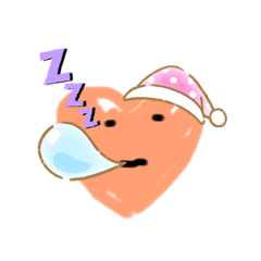 シュールなハート君