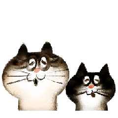 猫のハムちゃんゴロちゃん