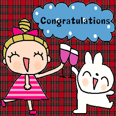 かわいい英語スタンプ298