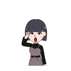 ボブの女の子の