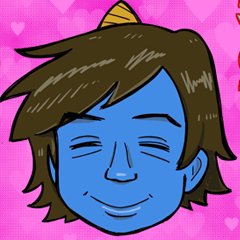 主にお仕えする青鬼さん