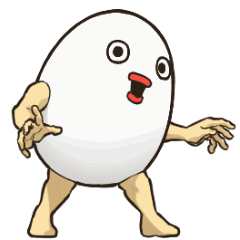 動くたまごです。2個目