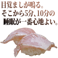 使いどころに乏しいお寿司