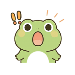 Frogs are cute animals.