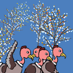 年末はどこもコンドル