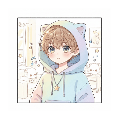 Cute Japanese style boy