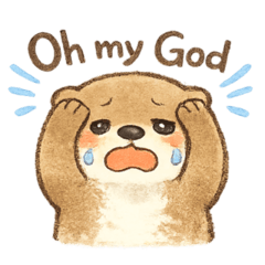 World-Weary Little Otter