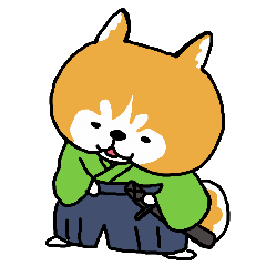 日本犬スタンプ