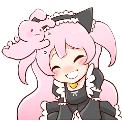 ツインテールももちゃん萌えスタンプ