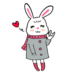 ニコニコウさぎちゃん