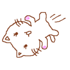 猫が飛んでくるんです。