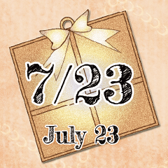 7月23日記念日BIGスタンプ