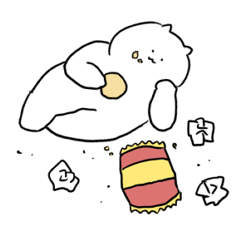 もちもちしたねこ。3